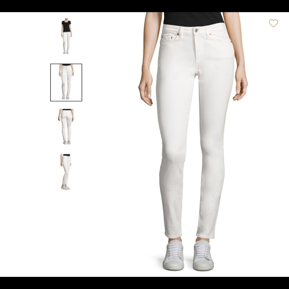 Acne Studios skin5 jeans, vintage white,27/32